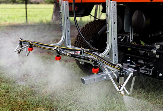 Spray Booms and Boomless Nozzles
